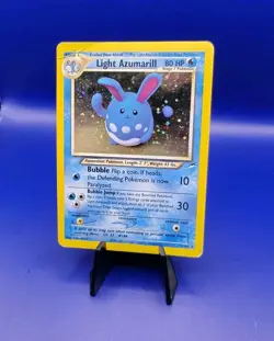 Light Azumarill 13/105 Neo Destiny Holo Rare Pokemon Card Nintendo TCG WOTC 2000 - Image 2