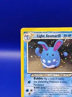 Light Azumarill 13/105 Neo Destiny Holo Rare Pokemon Card Nintendo TCG WOTC 2000 - Image 4