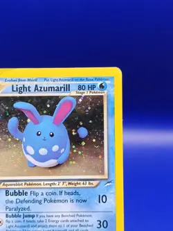 Light Azumarill 13/105 Neo Destiny Holo Rare Pokemon Card Nintendo TCG WOTC 2000 - Image 5