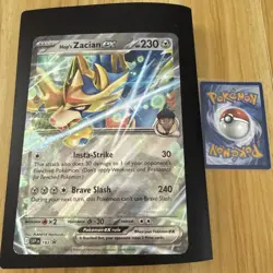 Hop's Zacian ex - SVP 193 - Jumbo Card - Black Star Promo - Pokemon TCG - Image 1