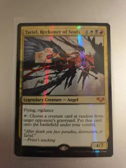 Tariel, Reckoner of Souls From the Vault: Angels Foil - Image 1