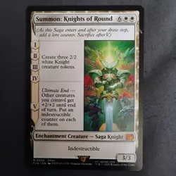 Magic: The Gathering Summon: Knights of Round - Final Fantasy Mythic 0036 White - Image 1