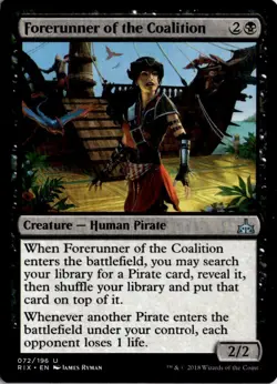 Forerunner of the Coalition 72 Uncommon Rivals of Ixalan Magic: The Gathering LP - Image 1