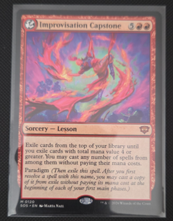 Improvisation Capstone 120 Secrets of Strixhaven Regular NM MTG - Image 1
