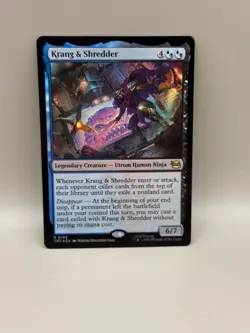 KRANG & SHREDDER 0153 TMNT MAGIC: THE GATHERING FOIL NM/M - Image 1