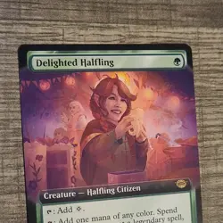 Wizards of the Coast MTG Delighted Halfling Rare Regular EN LOTR - Image 2