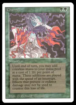 MTG Channel - Revised Edition - Uncommon - Magic the Gathering - Image 1