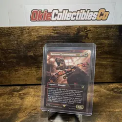 Wizards of the Coast MTG Ravenous Tyrannosaurus Rare Rivals of Ixalan R 001B ENG - Image 1