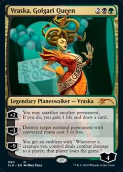 [1x] Vraska, Golgari Queen - Foil Near Mint, English Secret Lair MTG Magic - Image 1
