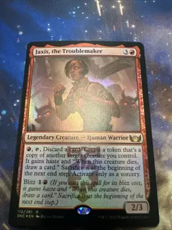 Jaxis, the Troublemaker Streets of New Capenna Foil - Image 1