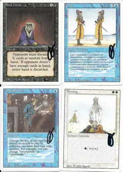 COMPLETE SET of MTG M:tG REVISED Julie Baroh - SIGNED ARTIST PROOF S! - Image 1