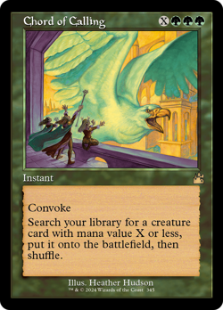 MTG - Chord of Calling - Ravnica Remastered - Retro Frame - NM - 345 - Image 1