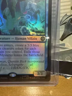 Mysterio, Master of Illusion Magic The Gathering Spider-Man Rare Foil R 0037 NM+ - Image 3