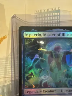 Mysterio, Master of Illusion Magic The Gathering Spider-Man Rare Foil R 0037 NM+ - Image 5