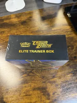 Pokemon TCG Sword & Shield Crown Zenith Elite Trainer Box Sealed - Image 2