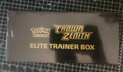 Pokemon TCG Crown Zenith Elite Trainer Box ETB Sealed English 2023 - Image 2