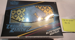 Pokemon TCG Crown Zenith Elite Trainer Box Plus English Factory Sealed - Image 1