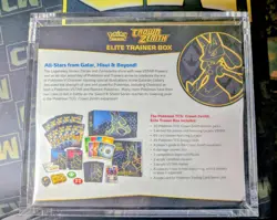 Pokemon TCG Crown Zenith Elite Trainer Box ETB Sealed *with acrylic case* - Image 2