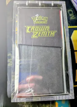 Pokemon TCG Crown Zenith Elite Trainer Box ETB Sealed *with acrylic case* - Image 4
