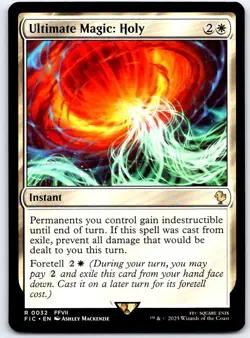 Ultimate Magic: Holy 32 R Commander: FINAL FANTASY MTG NM/M - Image 1