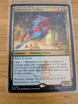 MTG Colorstorm Stallion 0180 Secrets of Strixhaven M/NM Free UK P&P - Image 1