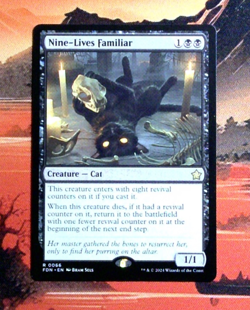 MTG Nine-Lives Familiar Regular FDN 66 NM R - Image 1