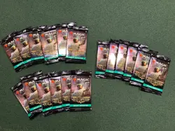mtg streets of new capenna 18 sealed draft boosters - Image 1