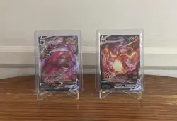 Pokemon TCG Gengar VMAX #157 Fusion Strike Charizard VMax SWSH261 Promo SEE PICS - Image 1
