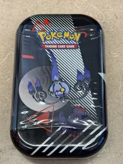 Pokemon Black Bolt White Flare Unova Mini Tin Chandelure & Zorua 2 Packs - Image 1