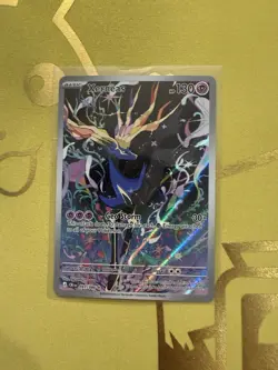 Pokemon TCG Xerneas Illustration Rare Full Art Holo HP130 091/086 Chaos Rising - Image 1