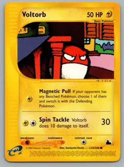 Voltorb 113/144 Common Skyridge Pokemon Lightly Played - Image 1