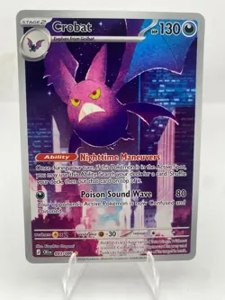 2026 Crobat 093/086 Chaos Rising IR Holo NM/M - Image 1