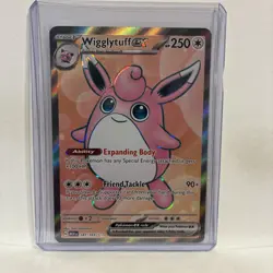 Pokemon 2023 Scarlet & Violet 151 Wigglytuff EX FA #187/165 - NM - Image 1