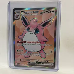 Pokemon 2023 Scarlet & Violet 151 Wigglytuff EX FA #187/165 - NM - Image 2