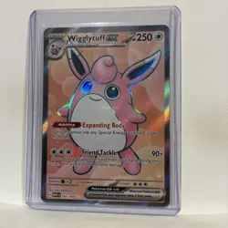Pokemon 2023 Scarlet & Violet 151 Wigglytuff EX FA #187/165 - NM - Image 3