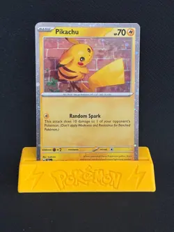 The Pokemon Company Pokemon TCG Pikachu 051/162 Temporal Forces Cosmo Holo (NM) - Image 1