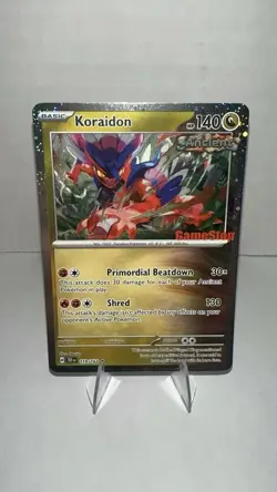 Pokemon TCG - Koraidon GameStop Promo 119/162 Holo Card - Temporal Forces (NM) - Image 1