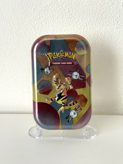 Pokemon Scarlet & Violet 151 Mini Tin Electabuzz Magnemite Sealed - Image 1