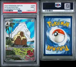 Alolan Dugtrio 208/191 Illustration Rare Ssp En Surging Sparks Pokemon PSA 9 - Image 3