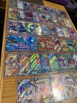Modern Pokemon TCG 50 Card Lot English - Illustration Rares, Full Art, V , EX NM - Image 2