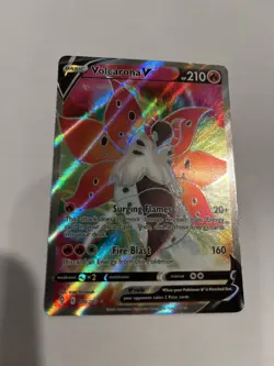 Volcarona V Full Art Ultra Rare 170/203 Pokemon TCG Evolving Skies NM - Image 1