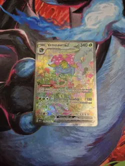 Pokemon TCG Venusaur EX Card 198/165 SV Sir Scarlet & Violet 151 - Image 1