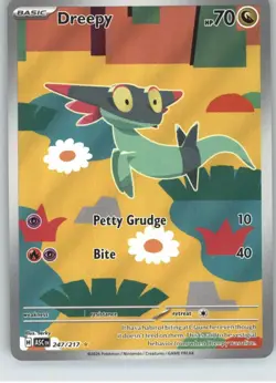 Dreepy ME: Ascended Heroes [247/217] Illustration Rare Holofoil NM Pokemon - Image 1