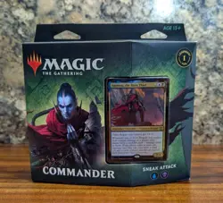 New Magic The Gathering Zendikar Rising Sneak Attack Commander Deck Anowon MTG - Image 1