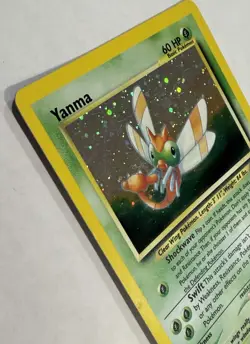 Pokemon Yanma Card 17/75 Holo Rare Neo Discovery MP Moderate Play TCG - Image 4