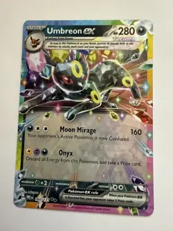 Umbreon ex 060/131 SV: Prismatic Evolutions Near Mint - Image 1