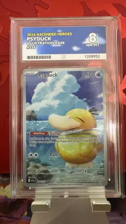 Psyduck 226/217 ACE 8 Ascended Heroes Illustration Rare - Image 1