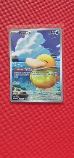 Psyduck 226/217 Illustration Rare Ascended Heroes Pokemon Near Mint - Image 1