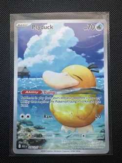 Pokemon TCG Ascended Heroes Psyduck Illustration Rare 226/217 Near Mint - Image 1