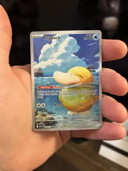 Psyduck Ascended Heroes Illustration Rare Holo Full Art 226/217 - Image 3